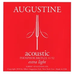 Encordoamento para Violão Aço Augustine Extra Light PHBR 11