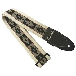 Correia para Violão/ Guitarra/ Baixo Basso SF-402 Retrô Algodão 3