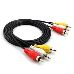 Cabo 3 RCA X 3 RCA Storm CBRC0001 1,8M Coaxial
