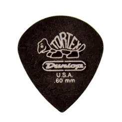 Palheta Dunlop Pitch Black Jazz III Sharp 0.60mm