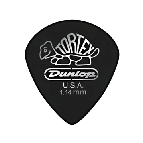 Palheta Dunlop Pitch Black Jazz III Sharp 1.14mm