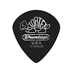 Palheta Dunlop Pitch Black Jazz III Sharp 1.14mm
