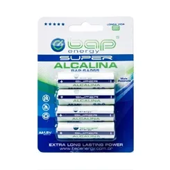 Pilha Pequena BAP BAP-SA065 AA 1,5V Alcalina com 4
