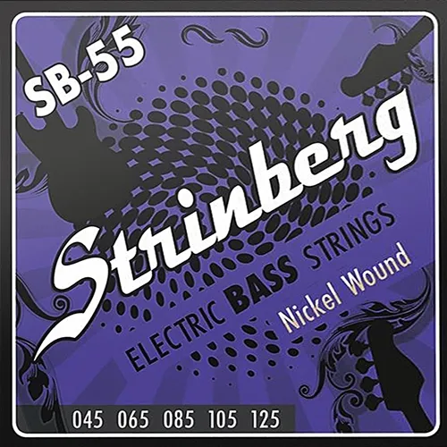 Encordoamento para Contra-Baixo 5 Cordas Strinberg SB-55 (.045-.125)