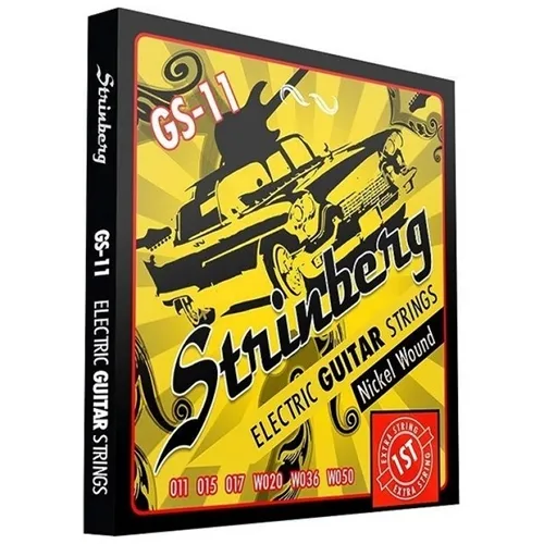 Encordoamento para Guitarra Strinberg GS-11 (.011-.052) com Mi (E) Extra