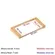 Moldura para Captador Strinberg Les Paul PR05LP 5MM
