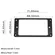 Moldura para Captador Strinberg Strato PR02ST 5mm
