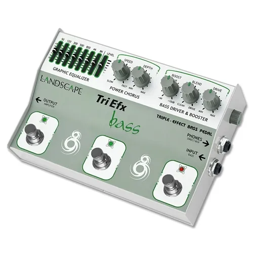 Pedal para Contra-Baixo Landscape TRI EFX BASS