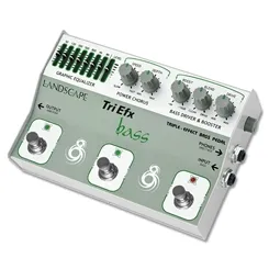 Pedal para Contra-Baixo Landscape TRI EFX BASS