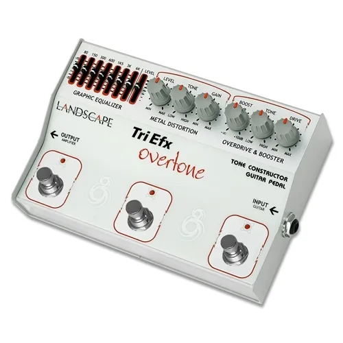 Pedal para Guitarra Landscape TRI EFX Overtone