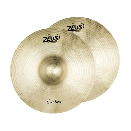 Prato para Bateria 14" Hi-Hat Zeus Custom ZCHH14