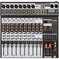 Mesa de Som 12 Canais Soundcraft SX1202FX-USB