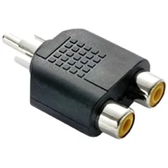 Plug Adaptador RCA X 2 Jack RCA Storm ADAP0001