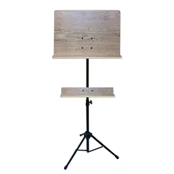Estante para Partitura Saty 5036M Maestro Madeira com Suporte