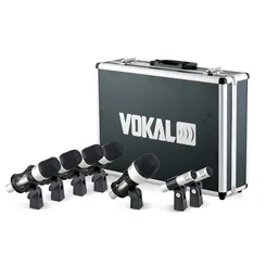 Kit Microfones Bateria Vokal VDM-7 7 peças