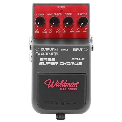 Pedal para Contra-Baixo Waldman BCH-2 Bass Super Chorus