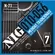 Encordoamento para Guitarra 7 Cordas Nig N-71 .010/.056