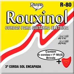 Encordoamento para Guitarra Rouxinol R-80 .010