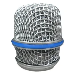 Globo para Microfone MXT Metálico Prata Tipo 57 54.2.16