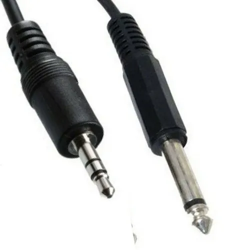 Cabo P10 mono X P2 estéreo MXT 2 metros Plugs Niquelados 8.1.246