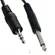 Cabo P10 mono X P2 estéreo MXT 2 metros Plugs Niquelados 8.1.246