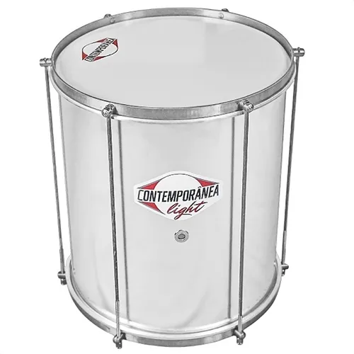Surdo 45 cm X 18" Contemporânea 159LT Alumínio Pele Nylon Linha Light
