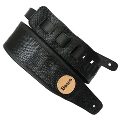 Correia para Violão/ Guitarra/Baixo Basso CLA-08 Cobra Preto