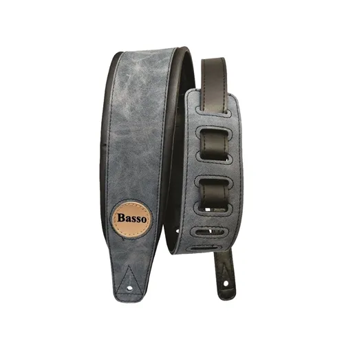 Correia para Violão/ Guitarra/ Baixo Basso CLA-26 Estonada Jeans