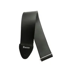 Correia para Violão/Guitarra/ Baixo Basso NY-07 Preta Lisa