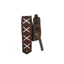 Correia para Violão/ Guitarra/ Baixo Basso DG-02 Marrom Escuro