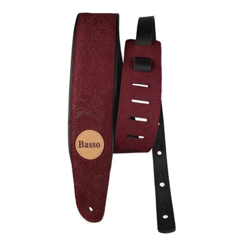 Correia para Violão/ Guitarra/ Baixo Basso VT SL 53 Floral Envelhecido