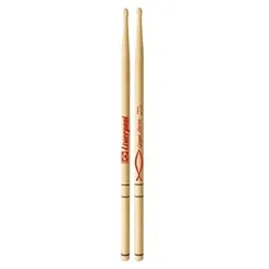Baqueta para Bateria Liverpool Gospel Vermelha Peixe LG117 (Par)