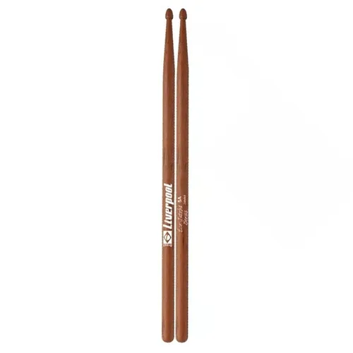Baqueta para Bateria Liverpool Eco Jatobá 5A Ponta Madeira EJ5AM (Par)