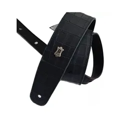 Correia para Violão/ Guitarra/ Baixo Basso VT L 10 Croco Preto