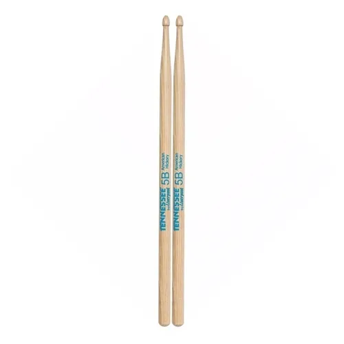 Baqueta para Bateria Liverpool Tennessee Hickory 5B Ponta Madeira (Par)