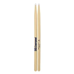 Baqueta para Bateria Liverpool Hickory 5B Ponta Nylon HY5BN (Par)