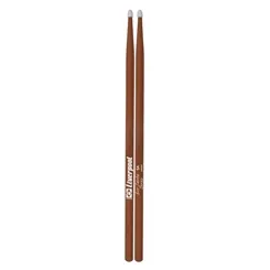 Baqueta para Bateria Liverpool Eco Jatobá 5A Ponta Nylon EJ5AN (Par)