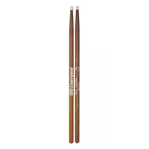 Baqueta para Bateria Liverpool Eco Jatobá 7A Ponta Nylon EJ7AN (Par)
