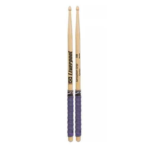 Baqueta para Bateria Liverpool Sensation 5B Ponta Madeira EVA5BM (Par)