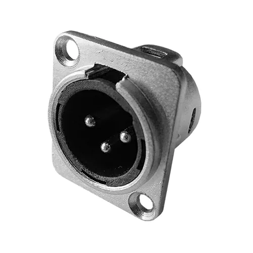 Plug XLR Macho Tomada Santo Angelo SA2X Niquelado