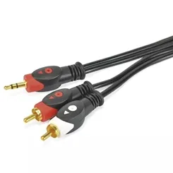 Cabo P2 Stereo X 2 RCA Santo Ângelo SA2X CA7 2 Metros