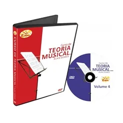 DVD Curso de Teoria Musical Volume 4 CTM4 Edon