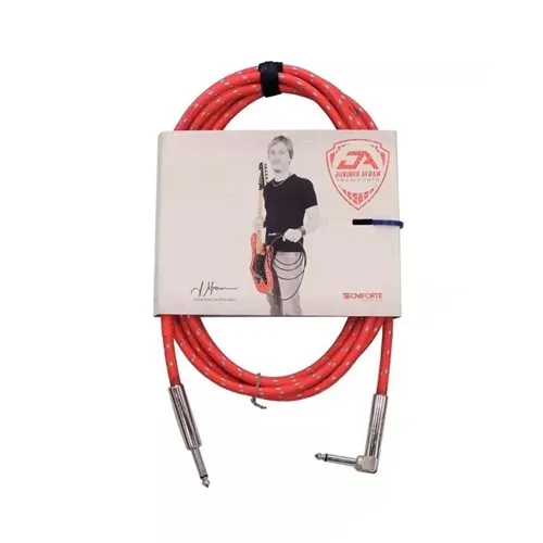 Cabo P10 X P10/90° Tecniforte JA20LNI Juninho Afram 20FT 6,09 metros