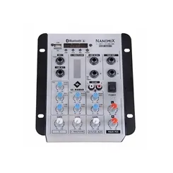 Mesa de Som 3 Canais LL NA302R Bluetooth