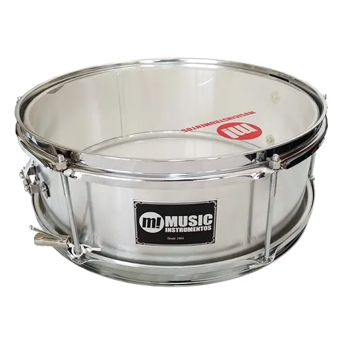 Caixa de Guerra 15 cm x 14" PHX Music! Alumínio Liso 6 Afinações 437 ALS