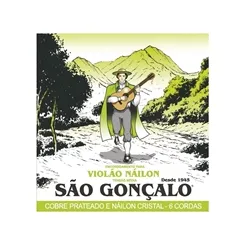 Encordoamento para Violão Nylon São Gonçalo 75 Cristal