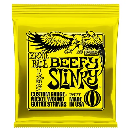 Encordoamento para Guitarra Ernie Ball Beefy Slinky .011 2627