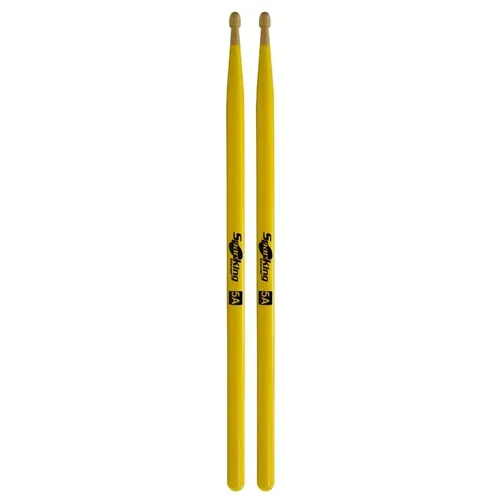 Baqueta para Bateria Spanking 5A Ponta Madeira Colorida 4052 (Par)