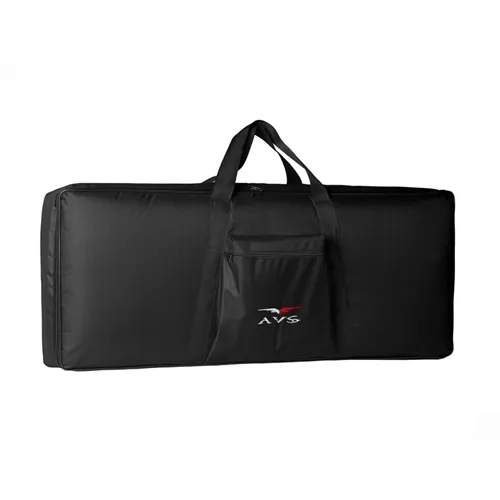 Capa para Teclado 5/8 AVS Super Luxo 100 x 40 x 14 Logo AVS