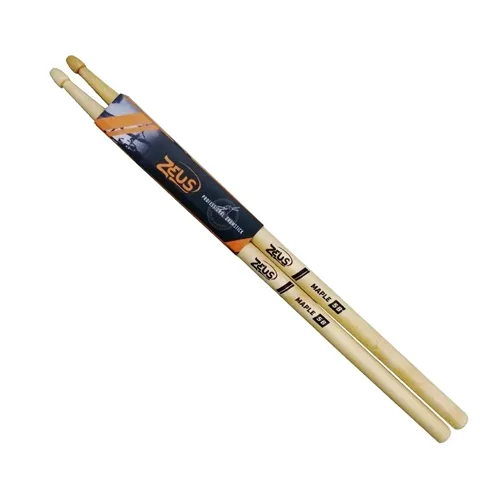 Baqueta para Bateria Zeus Maple 5B (Par)